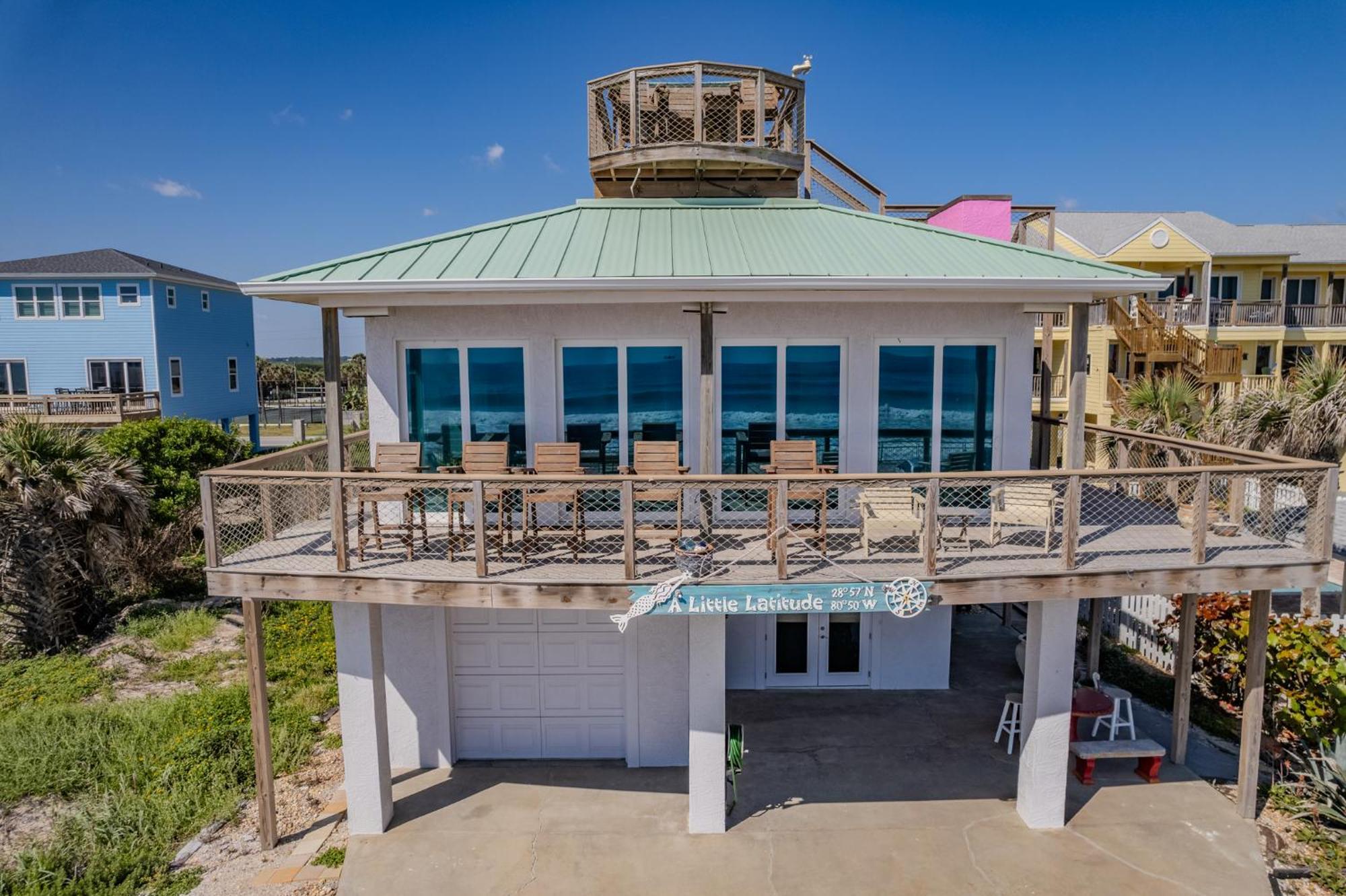 Little Latitdue Bethune Beach Oceanfront Home New Smyrna Beach Eksteriør bilde